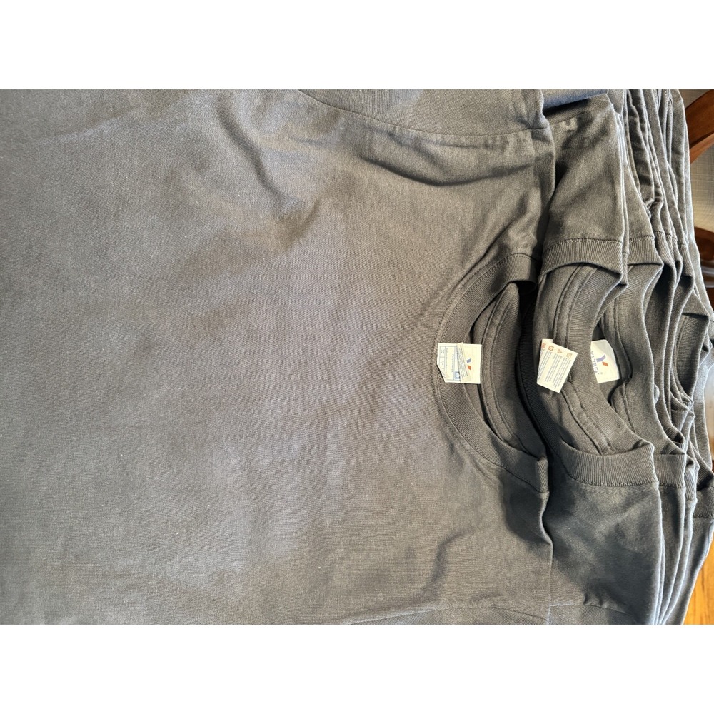 LOT OF 12 Yazbek Adult T-Shirts - Dark Gray - Mixed Sizes | NWOT